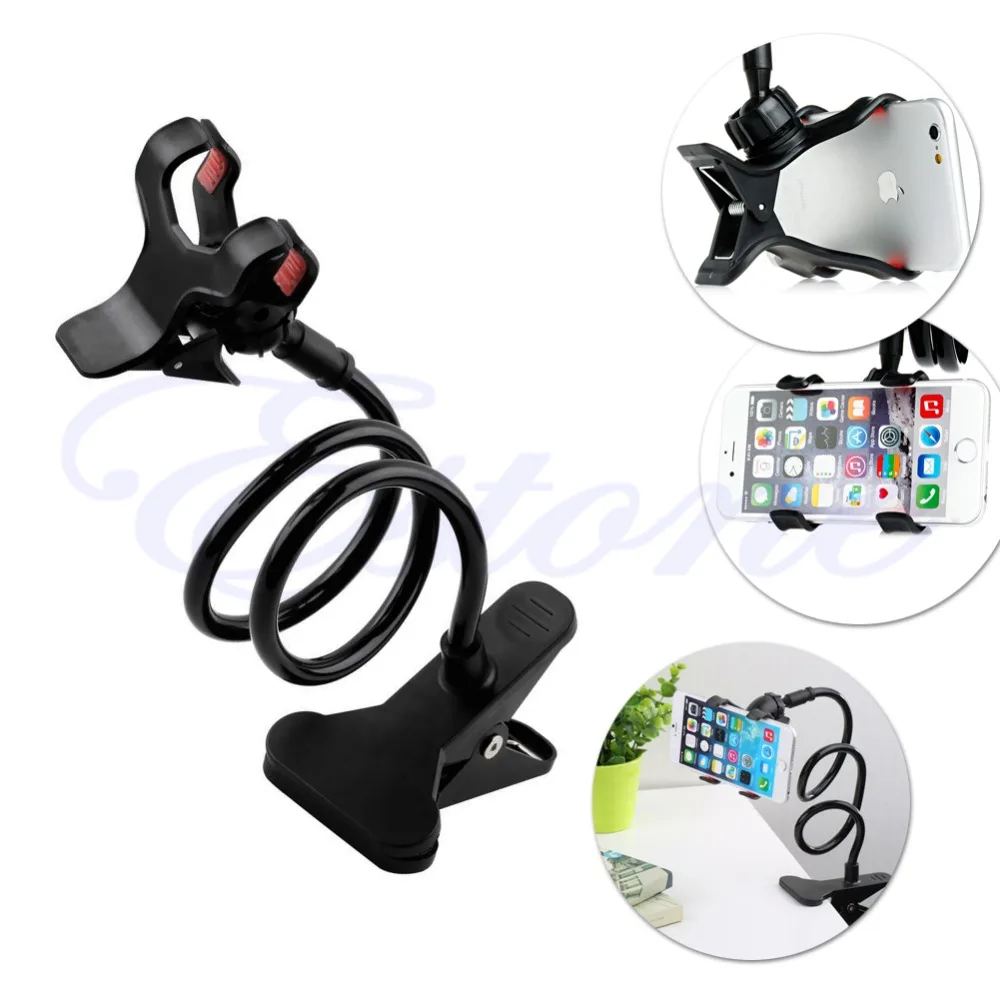 Hot Universal Lazy Bed Mount Car Stand Desktop Holder For Cell Phone Long Arm