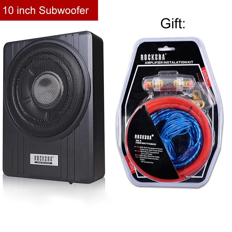 10 pulgadas 900 w coche bajo el asiento fuerte Delgado Subwoofer Auto Super Bass Audio altavoz activo Woofer incorporado 150 W amplificador altavoz 10 pulgadas 900 w coche bajo el asiento fuerte Delgado Subwoofer Auto Super Bass Audio altavoz activo Woofer incorporado 150 W amplificador altavoz