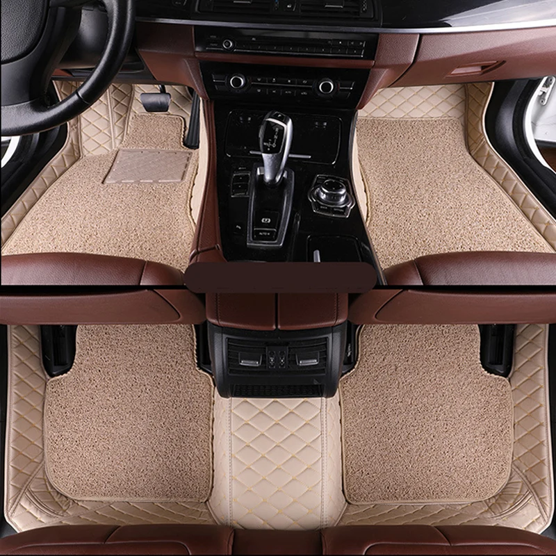 custom fit Car floor mats for BMW 3 5 7 Series F20 E90 F30 E60 F10 F11