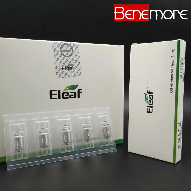 5 шт./l original GS air катушки электронная сигарета распылитель голову 0.75Ohm Замена для