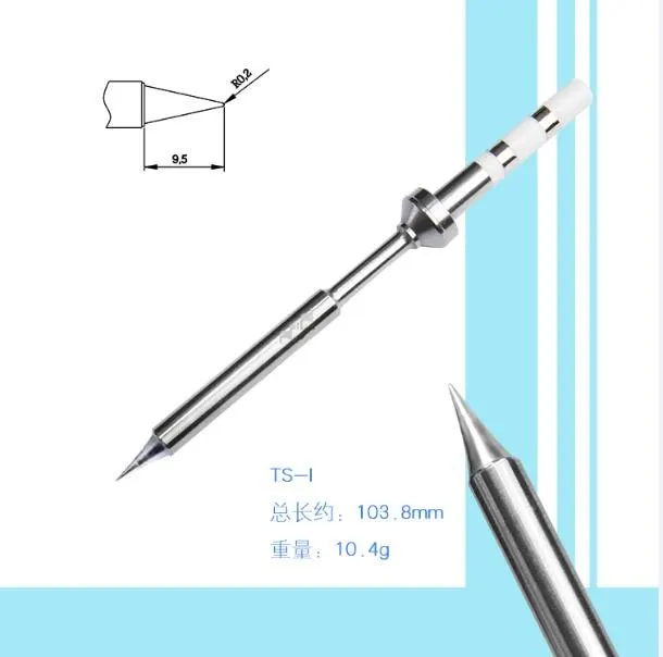 1 шт. бессвинцовый TS100 Цифровой паяльник TS-100 наконечниками I shape