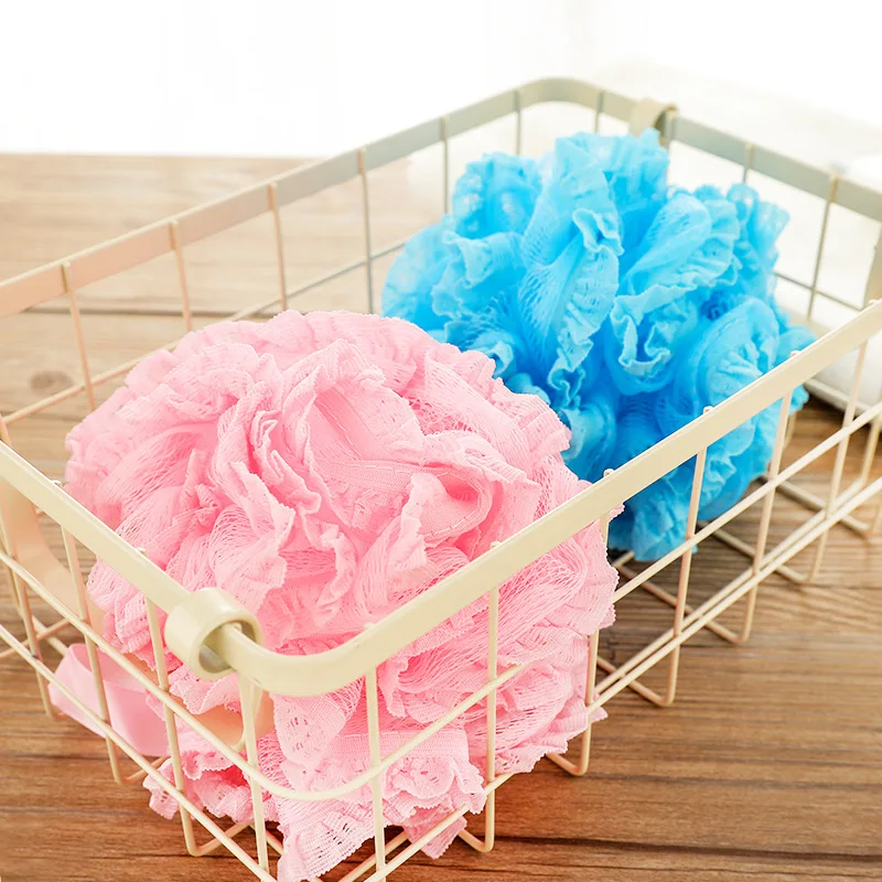 1 шт. разноцветный шар для ванны крутой шар банное полотенце скруббер Очищающая сетка губка для душа продукт