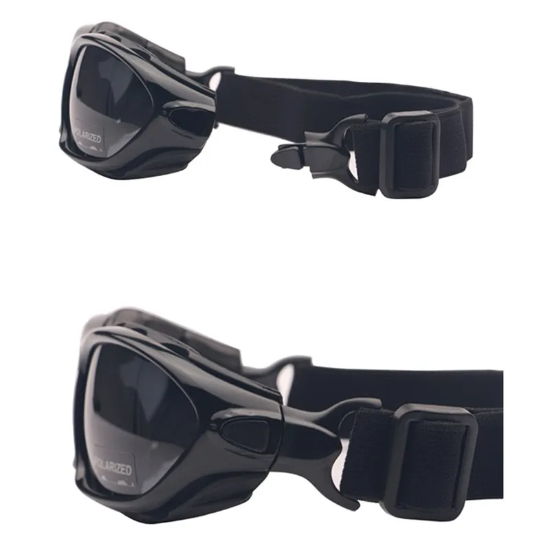 Очки для мотоциклистов, поляризационные, прозрачные, 2 пары, день и ночь, очки для шлема, сменные дужки, солнечные очки для шоссейных гонок