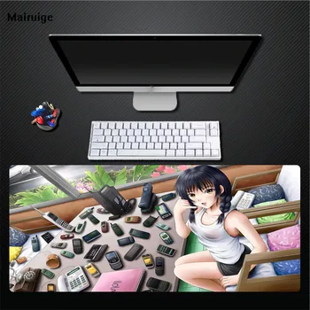 

Mairuige Hot Anime Sexy Beauty Mouse Pad No Smell Natural Rubber Non-slip Durable Pad Large Size Desktop Mouse Pad Edge Control