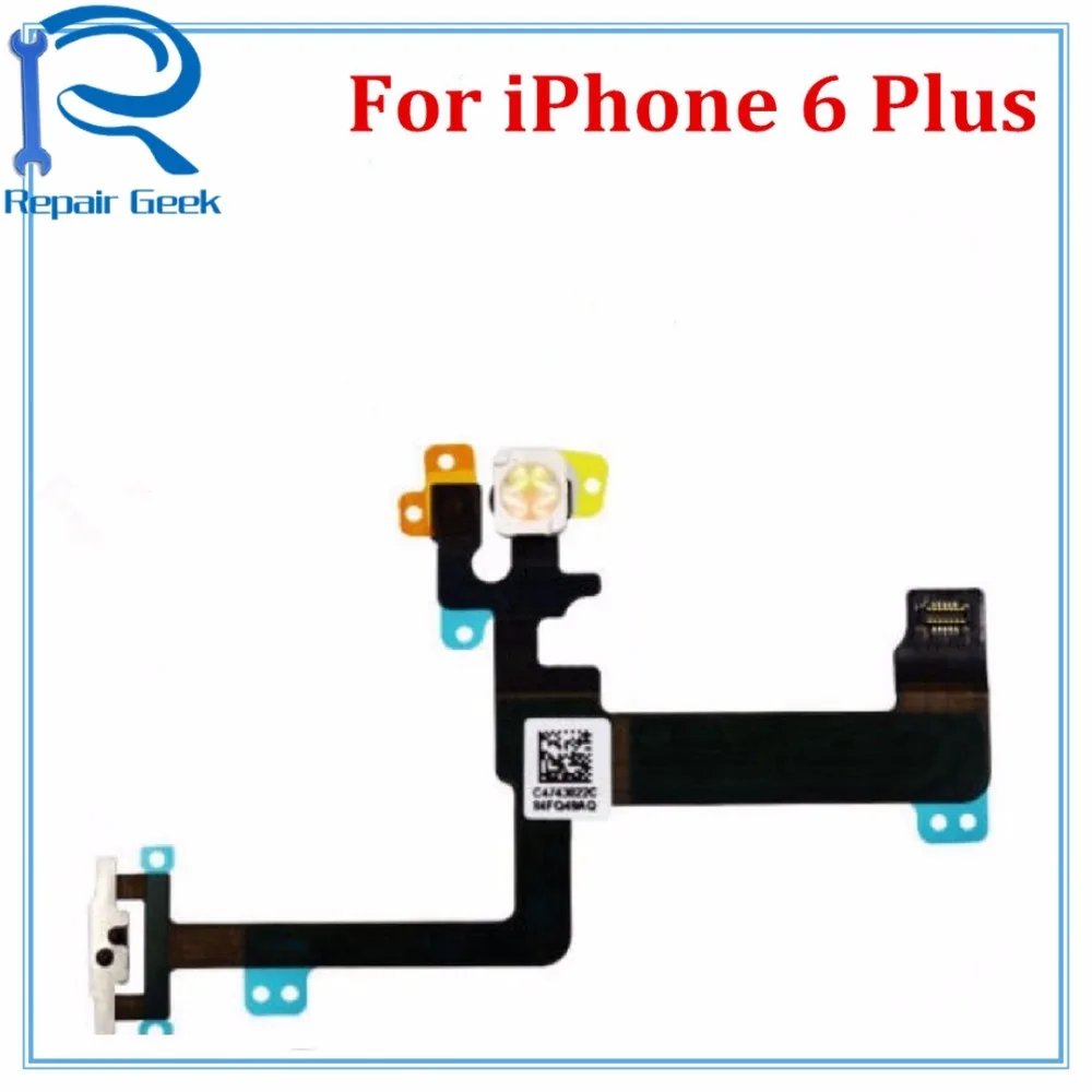 5 шт./лот Новый гибкий кабель питания для iPhone 6 Plus + Переключатель ВКЛ/ВЫКЛ