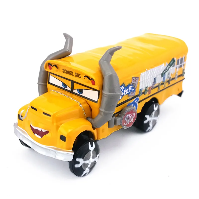 

Disney Pixar Cars 3 Lightning McQueen New Roles Miss Fritter 1:55 Diecast Metal Model Alloy Toys Car New Year Gift For Children