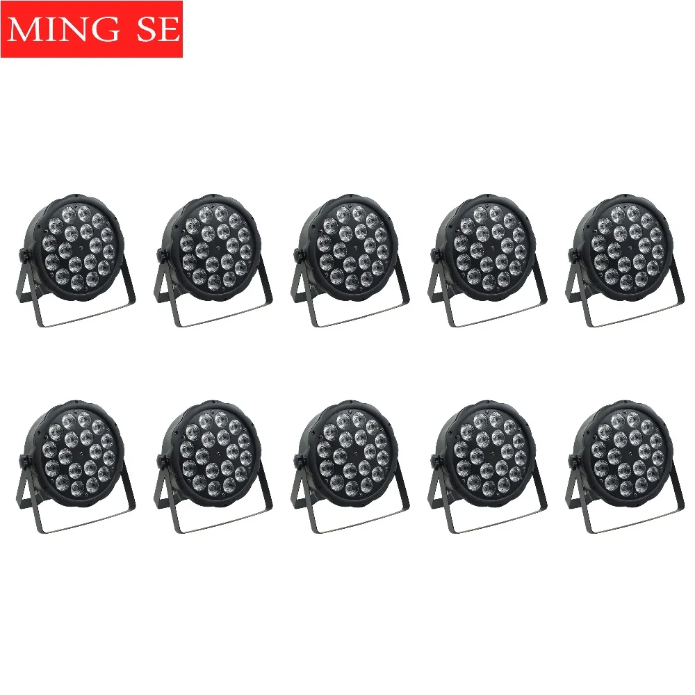 

10pcs/lots 18x10W Big Lens RGBW 4in1 Led Par Light 18*10w With DMX512 Control Disco lights stage DJ Wedding Disco Stage Lighting