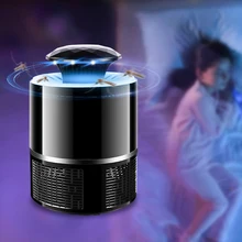 Junejour светодиодный светильник от комаров USB электрическая домашняя ловушка для насекомых без излучения электриеская комаробойка Ночная лампа-убийца сильный вентилятор всасывания