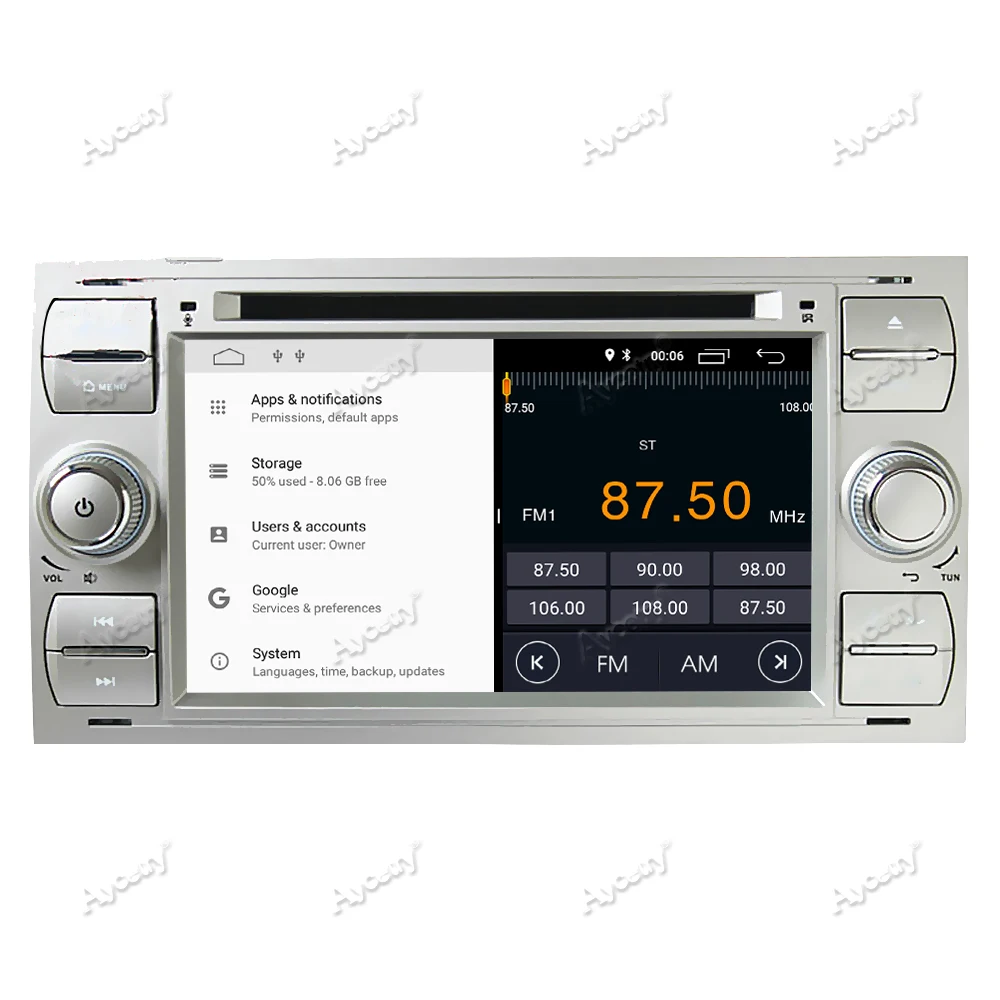 Sale 4G+64G Car DVD Player Android 9.0 2 din In Dash For Ford Transit Focus Connect S-MAX C-MAX Kuga Mondeo Car Radio GPS multimedia 18