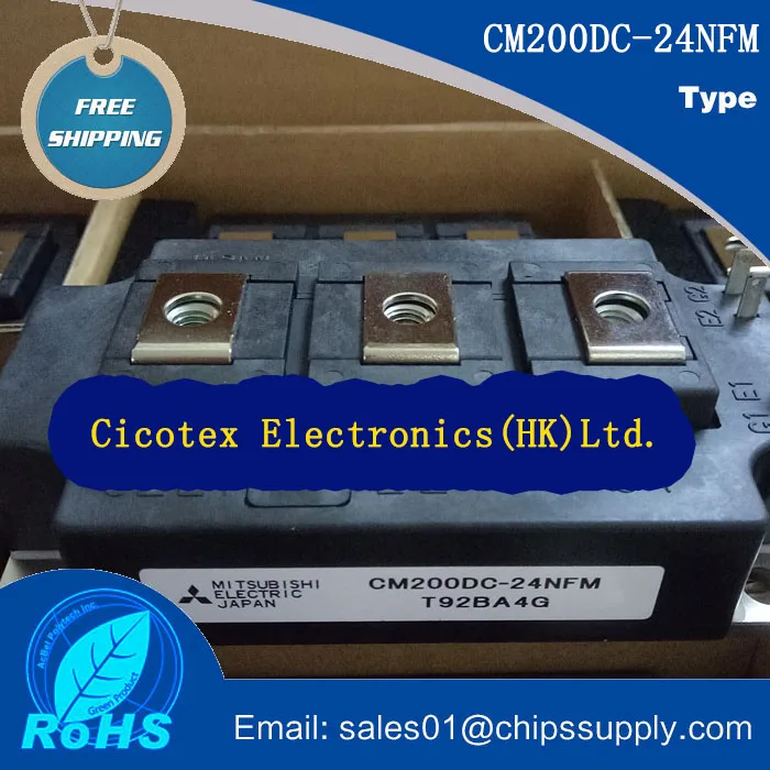 

CM200DC-24NFM Modules Dual IGBT NFM-Series Module 200 Amperes/1200 Volts