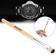 Профессиональная деревянная ручка для часов, небольшие детали, щетка для чистки часов, инструменты для ремонта часов, инструмент для ремонта часов для часовщика