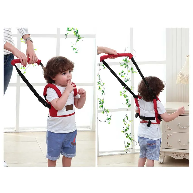 Breathable Dual-Use Baby Toddler With Baby Anti-Lost With Blue Training Infant Walking Strap Assistant Armpit Anti-Stretch Pad