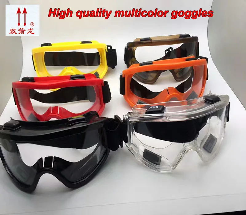 high quality protective glasses 7 colors PC lens protective glasses