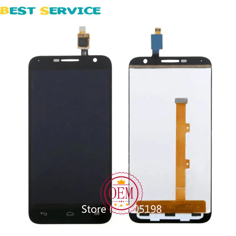 

For Alcatel One Touch Idol 2 mini 6016 OT-6016A 6016X 6016E 6016D LCD Display with Touch Screen Digitizer Assembly Black White