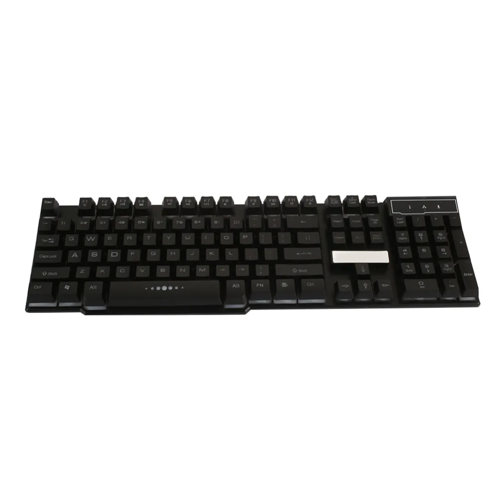 

Keyboard Mechanical USB Keypad LED Floating Luminous wired Keyboard Keypad Laptop Desktop Mechanical Durable Keypad