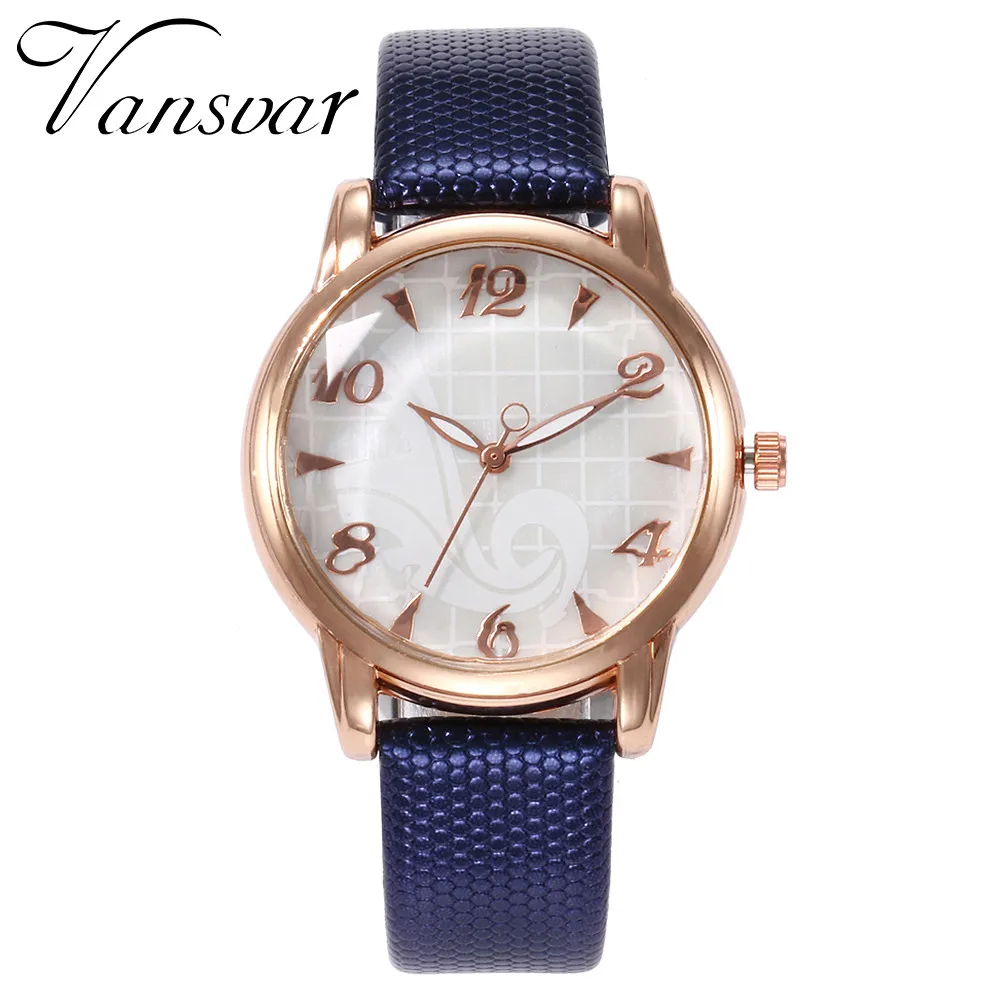 

Vansvar Watches Women Fashion Watch 2018 Dress Watches Wristwatch Luxury High Quality Relogio Feminino Dourado Quartz 533
