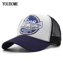 YOUBOME, бейсболка, мужская, брендовая, Snapback, кепки s, женские, шапки для мужчин, 5 панелей, сетчатая, летняя, повседневная, Casquette, Bone, мужская, папа, кепка, шляпа