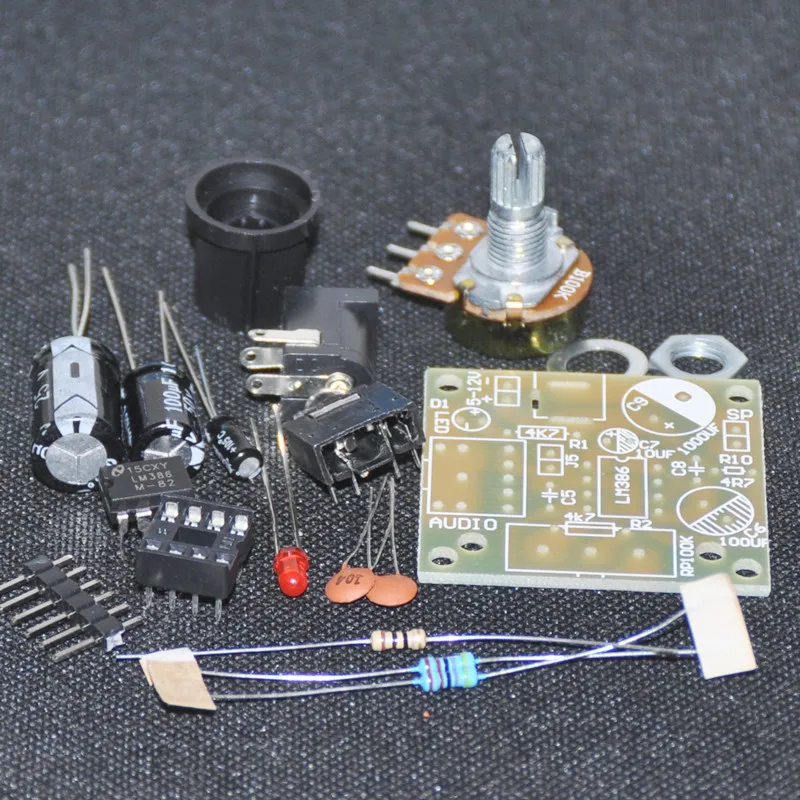 DIY Elektronika LM386 Super Mini Audio Amplifier DIY Kits