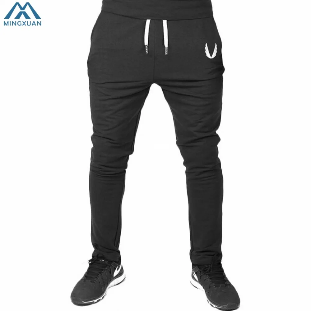 Men Casual Pants Jogger Pants Men Fitness Cotton Fabric Pencil Pants Men Trousers Jogger Full Length  (5)