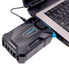 Охлаждающий кулер для ноутбука, USB вентилятор, подставка для ноутбука и тихий крепеж для ноутбука