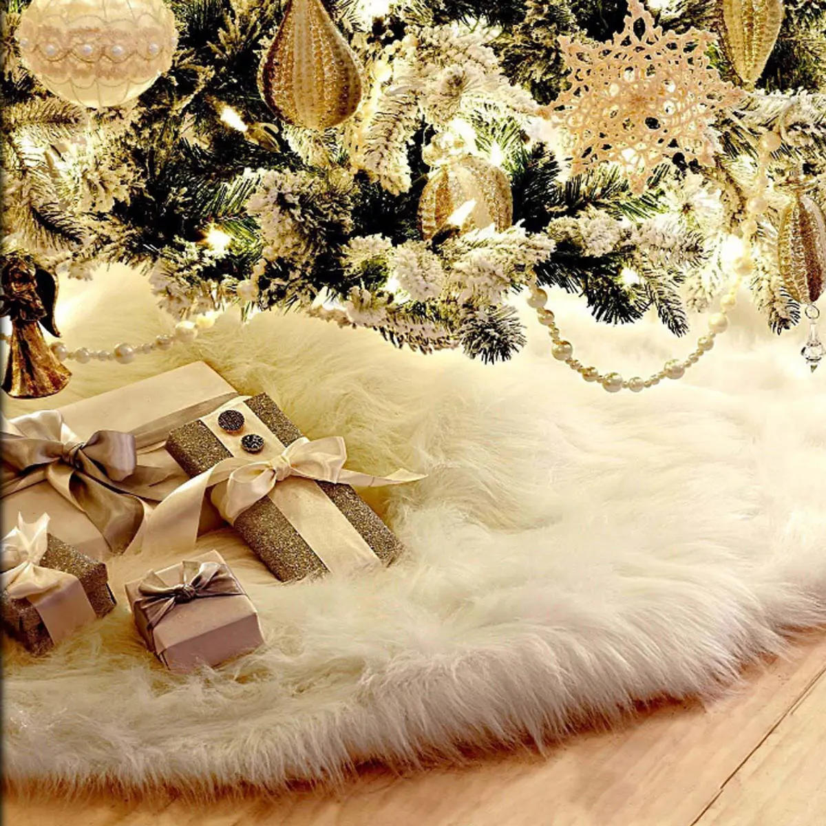 1 шт.; юбки с рождественской елкой; белый плюшевый меховой ковер; рождественские украшения для нового года; вечерние украшения для дома; 3 размера