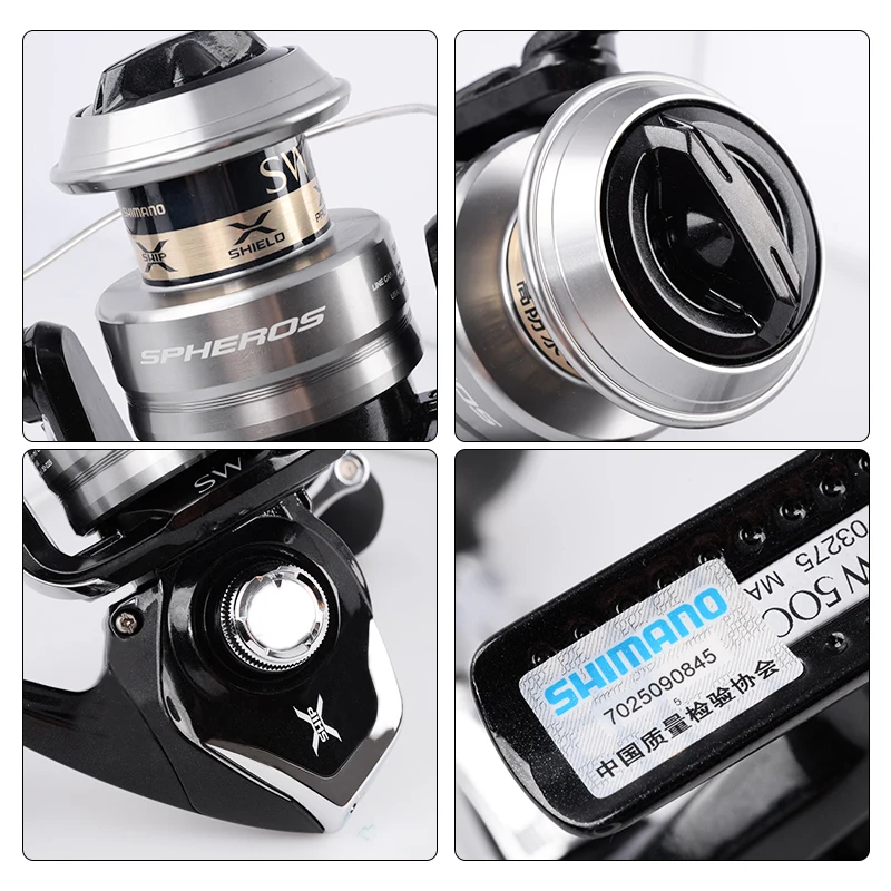 100% оригинальная спиннинговая Рыболовная катушка Shimano сферос SW 5000HG 6000PG 4 + 1BB