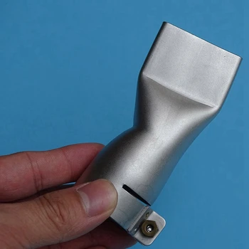 

40Mm Flat Wide Mouth Tubular Nozzle for Plastic Welding Gun/Hot Air Heat Gun/For Plastic Welder Mouth