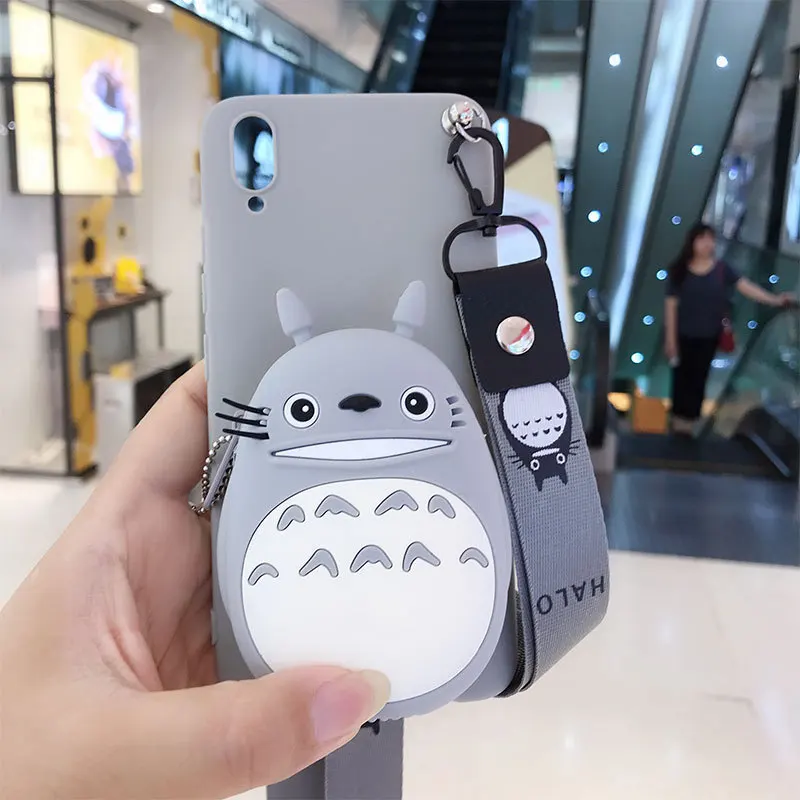 

Cute Cartoon Zipper Wallet Case Soft TPU Silicone Coin Purse Cover For Xiaomi 8 Lite 9SE Redmi Go note 7 Pro mix2s max3 Note3 A2
