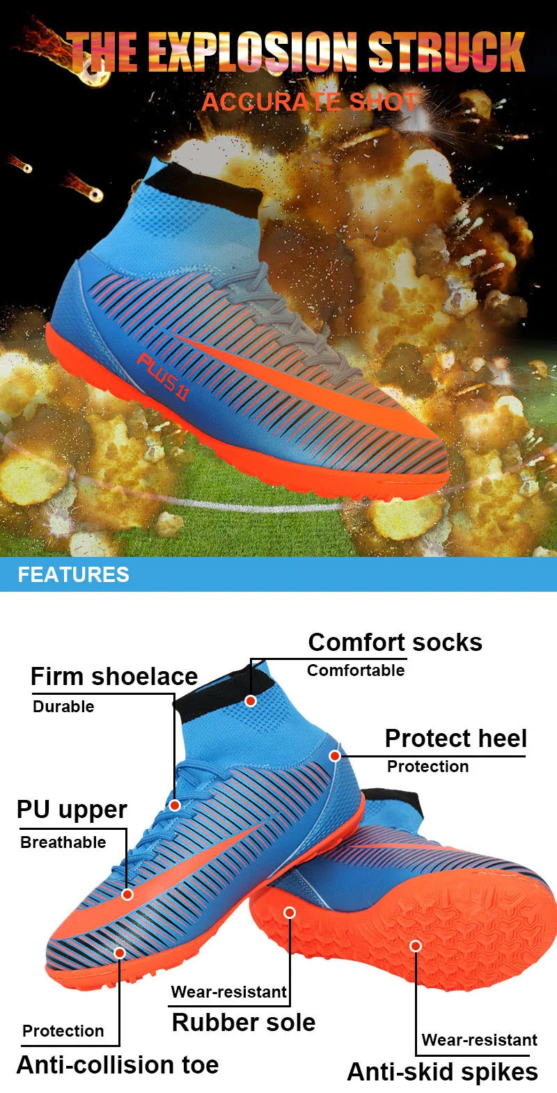 football shoes 34