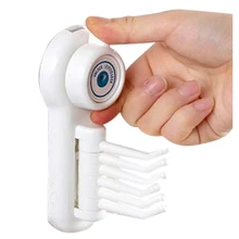 Bathroom Kitchen Stronger Wall Sucker Vacuum Suction Cup Swivel Hook Hanger white