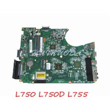 A000080750 para Toshiba Satellite L750 L750D L755 DA0BLEMB6E0 E350 CPU Onboard DDR3 ALL in one REV E placa Principal completo testado