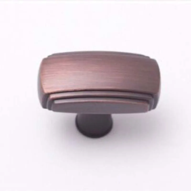 Vintage furniture hardware knobs 39mm red bronze drawer dresser knob pull antique copper cupboard kichen cabinet