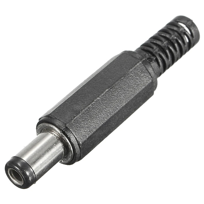 Buy 10pcs 5.5x2.1mm Male Solder Dc Barrel Tip Plug
