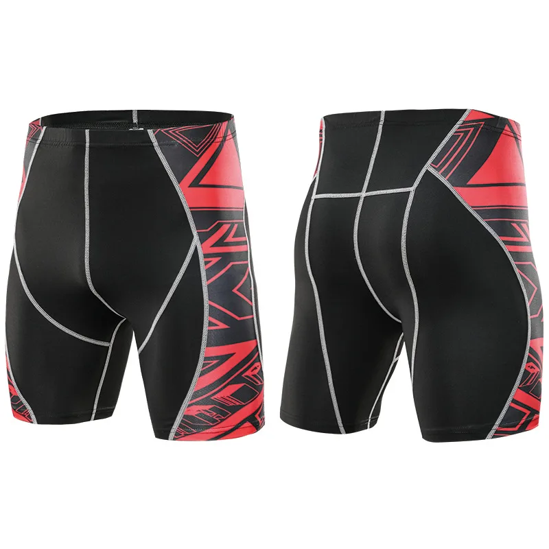High Quality Compression Tights Shorts Men Sports Bodybuilding Exercise