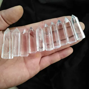

10pcs (4cm) smelting quartz crystal wand