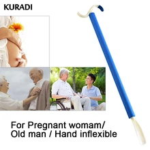 Dressing Stick Aid and Shoe Horn, 2-in-1 Tool,for Disability Aid for Daily Independent Living Pregnant Old Man Hand Inflexible