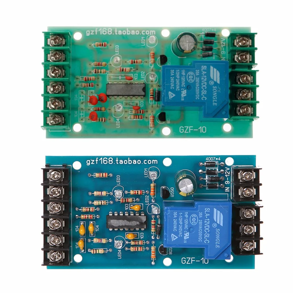 

DC 12V Liquid Level Controller Water Level Detection Sensor Switch Relay Module L15
