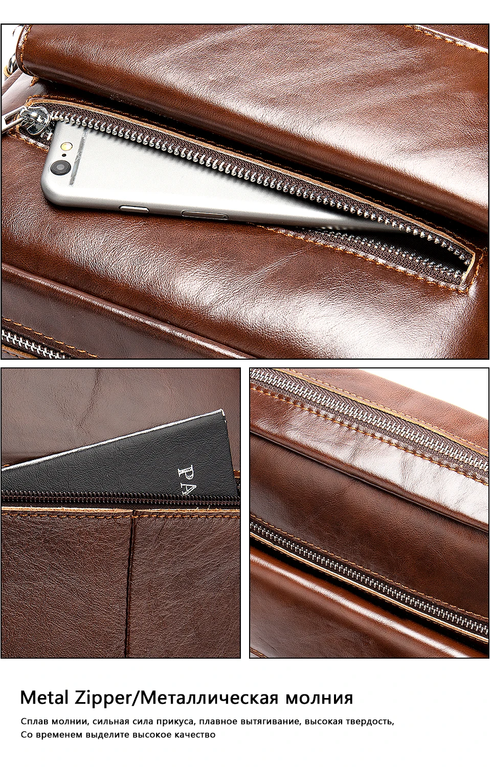 Men 's Shoulder Bags Genuine leather Male Flap Crossbody Bag for Men Vintage Pockets Ipad Phone Messenger Handbags 23