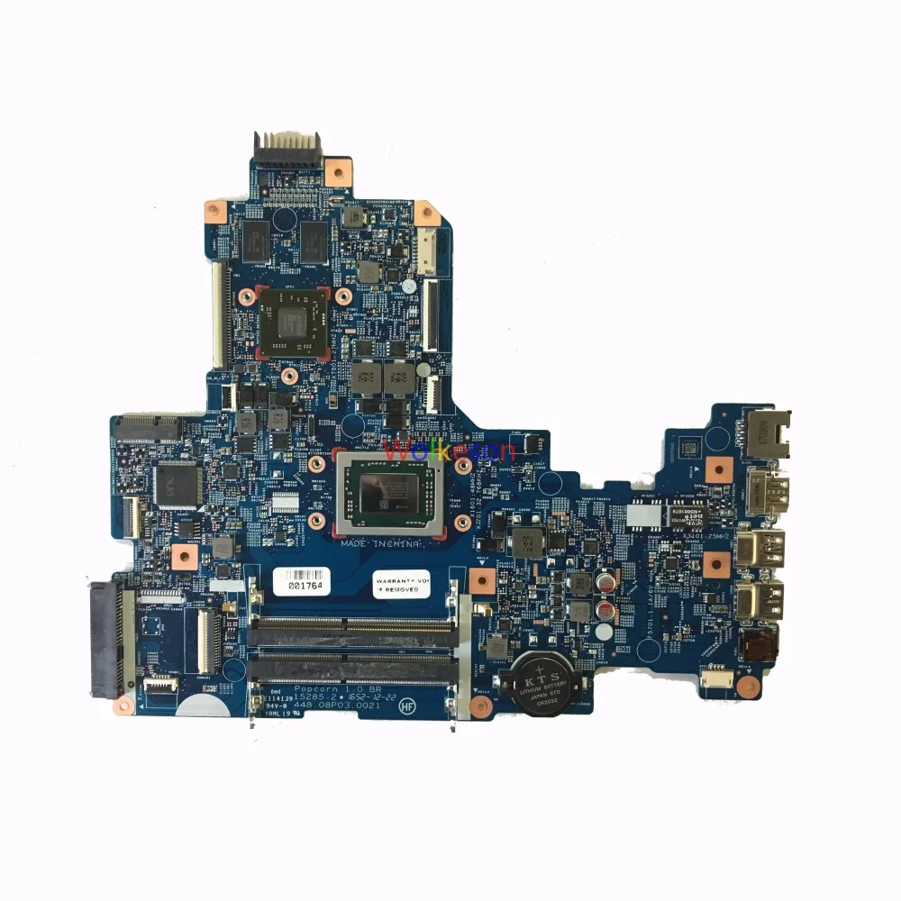 SHELI для hp 17-Y Материнская плата ноутбука W/для A10-9600P Процессор 856768-001 аккумулятор