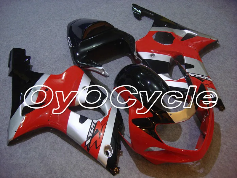 

For 01-03 Suzuki GSXR600 GSXR750 K1 K2 GSXR 600 750 Injection Motorcycle ABS Fairing Bodywork Kit 2001 2002 2003 Red Black