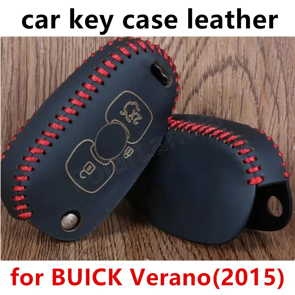 Only Red car key covers DIY hand sewing car key case car styling