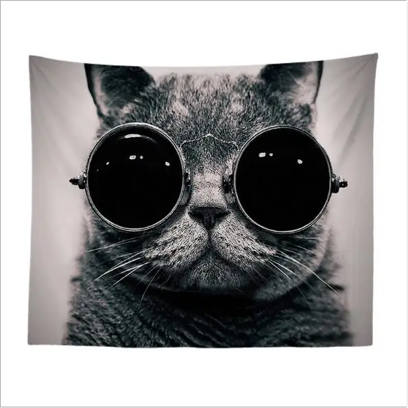 

Hanging Wall Tapestry Animals Cats Dogs Home Decor 150x130cm/150x100cm Polyester Decorative Tape's't'ri'e's