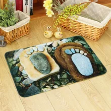 Новая мода 3D мощеный коврик для ног/коврик для прихожей Противоскользящий коврик для ванной комнаты балкон/коврик для гардероба