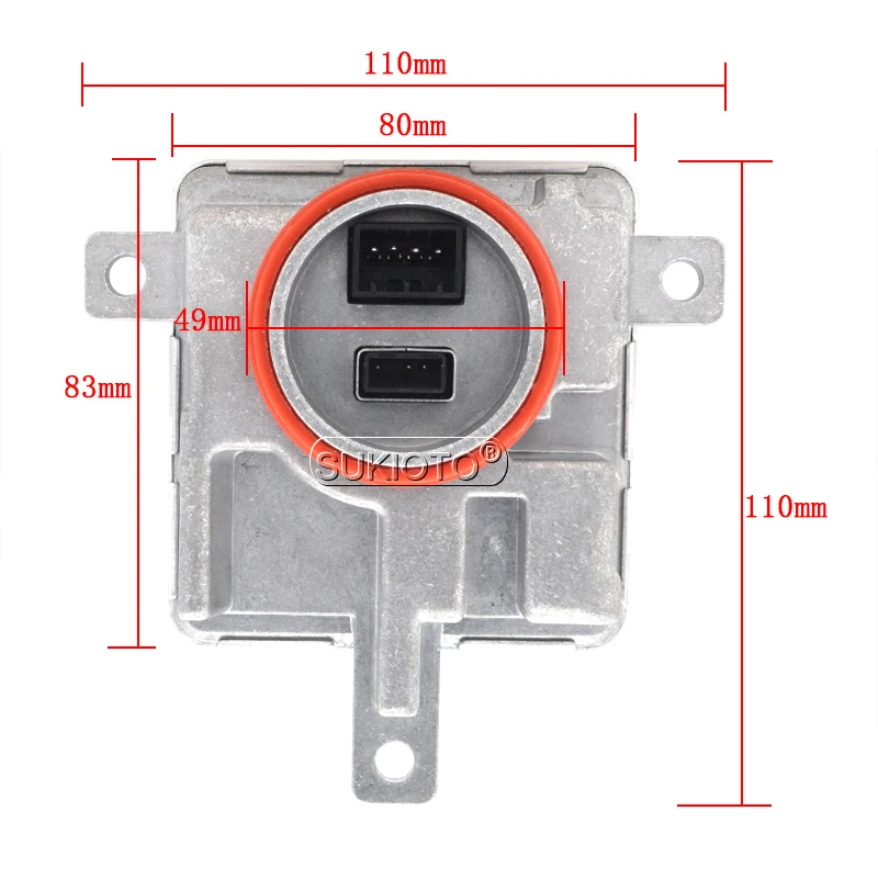 SUKIOTO New D3S D4S Car Headlight HID Xenon Ballast Unit OEM 8K0941597E W003T22071 35W Original Ballast Module D3R D4R HID BULB (1)