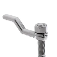 ימית נירוסטה סירה 316 ימית נירוסטה סירה האץ תפס מפנה הרם נעל ידית ההדחה 2 אינץ (2)