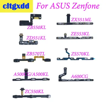 

cltgxdd Volume Button Power Switch On Off Button Flex Cable For Asus zenfone 5 6 GO ZB500KL ZD551KL ZS570KL Max Plus ZB570TL