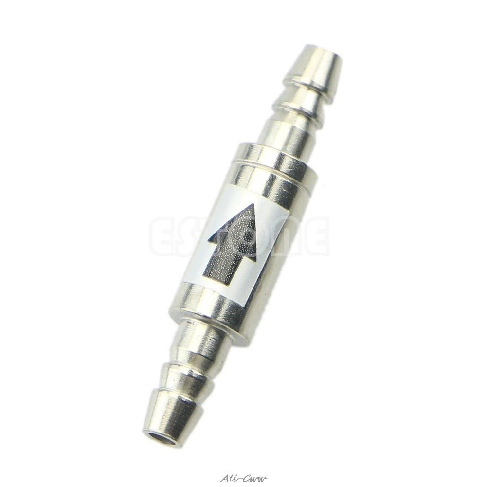 

New Stainless Steel CO2 Check Valve One Way For Aquarium CO2 Diffuser Regulator
