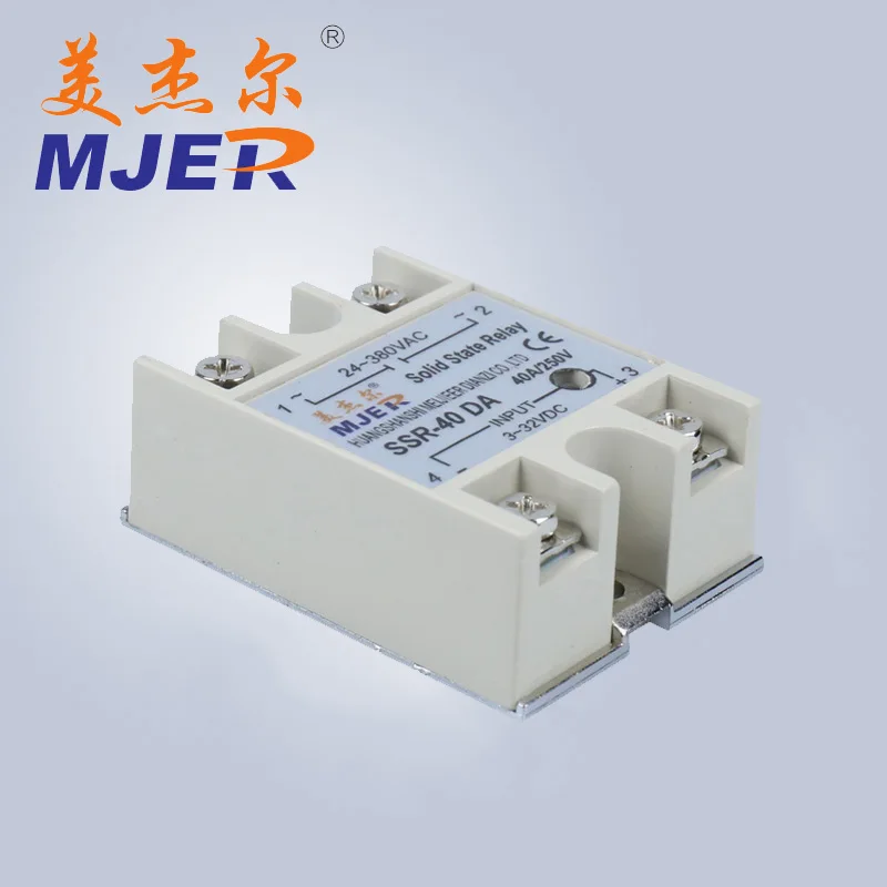 

SSR40DA Single Phase Solid State Relay SSR-DA SSR DC TO AC SSR 40A