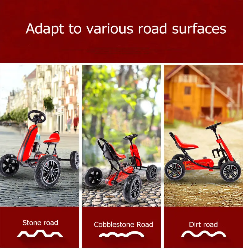 Мини точность моделирования детский kart велотренажер велосипед четырехколесный велосипед детская езда трехколесный велосипед детская езда автомобиль