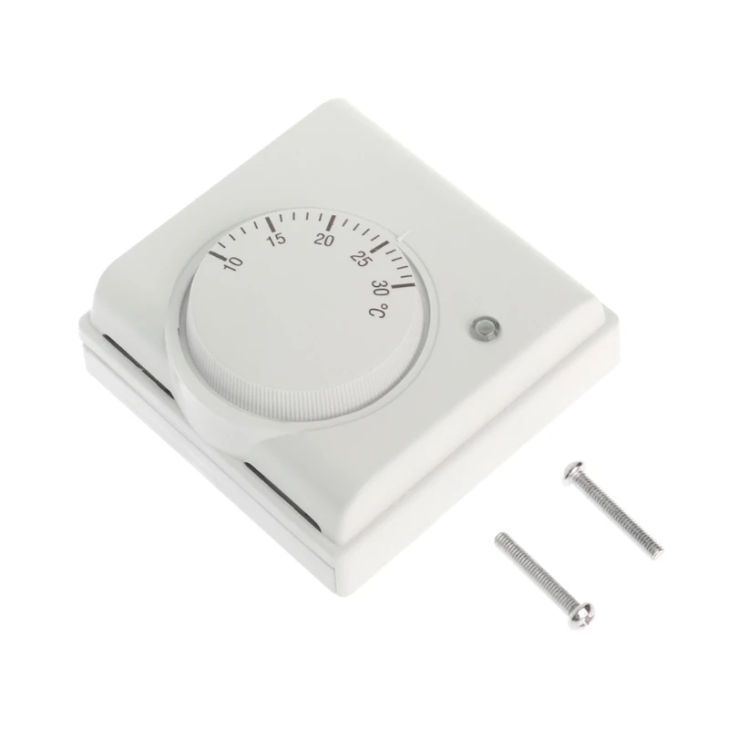 

220V 6A Mechanical Room Thermostat Temperature Controller Air Condition and Floor Gas Boiler Heating